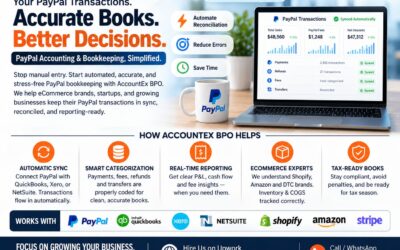 📊 Your PayPal Sales Are Growing — But Are Your Books Keeping Up?